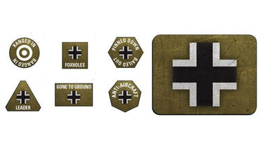 German LW Tokens (x20) & Objectives (x2)