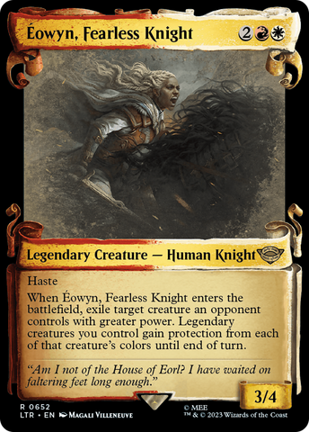 Eowyn, Fearless Knight [The Lord of the Rings: Tales of Middle-Earth Showcase Scrolls]