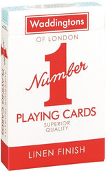 Number 1 Blue & Red Playing Cards