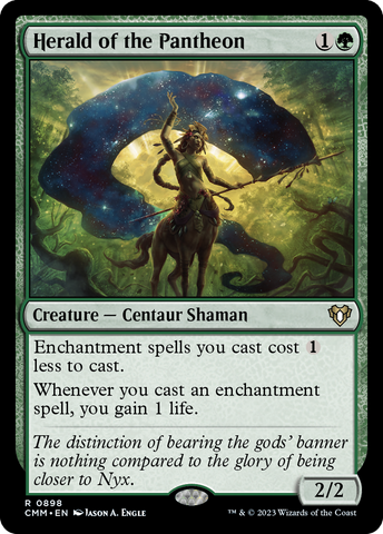 Herald of the Pantheon [Commander Masters]