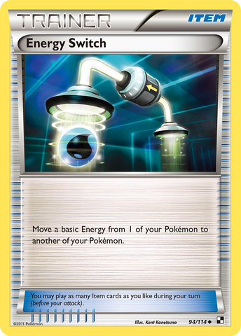 Energy Switch (94/114) [Black & White: Base Set]