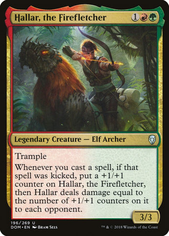 Hallar, the Firefletcher [Dominaria]