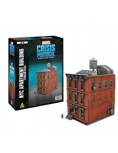 Marvel Crisis Protocol NYC Apartment Building Terrain Pack