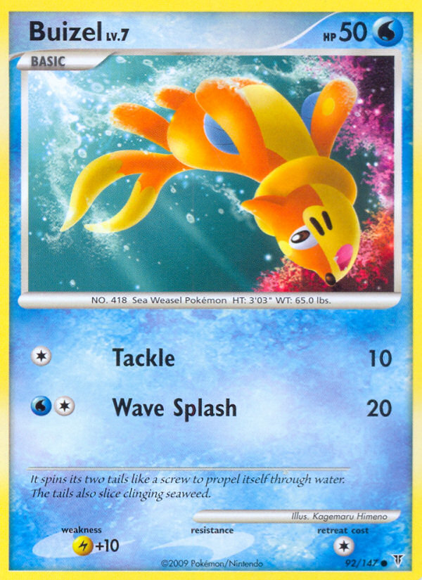 Buizel (92/147) [Platinum: Supreme Victors]