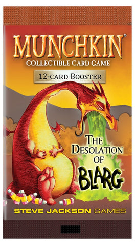 Munchkin Collectable Card Game - Booster Box The Desolation of Blarg (24 Packs)