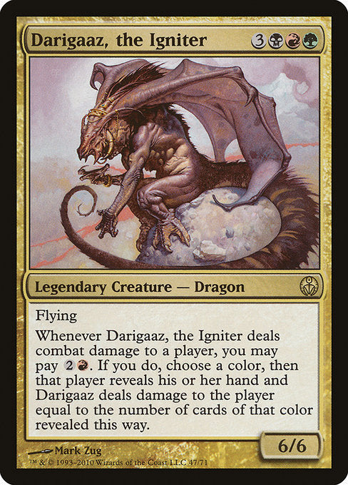 Darigaaz, the Igniter [Duel Decks: Phyrexia vs. the Coalition]