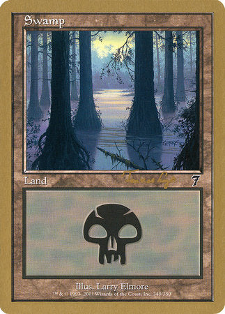 Swamp (348) - 2001 Tom van de Logt (7ED) [World Championship Decks 2001]
