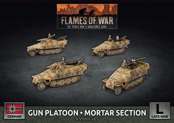 SD Kfz 251 Platoon(x4 Plastic)