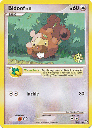 Bidoof (73/123) [Countdown Calendar Promos]