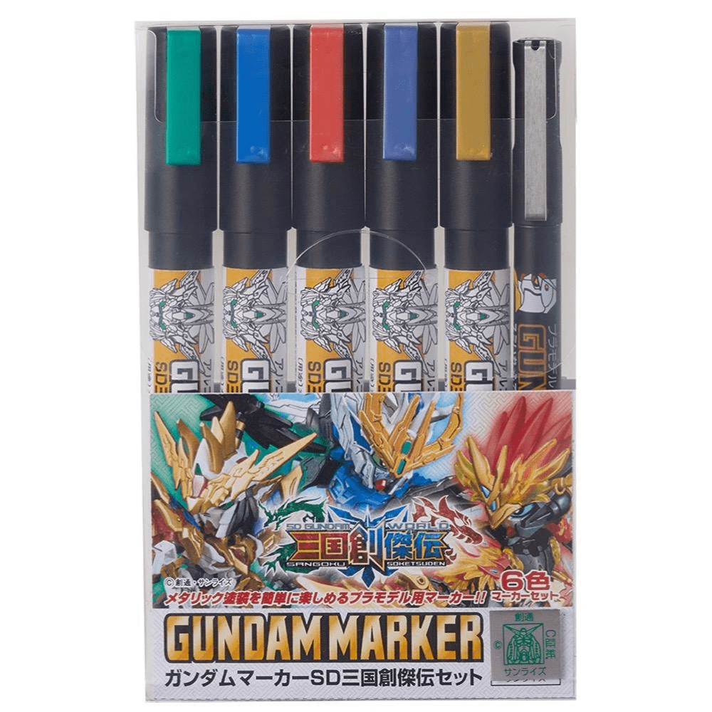 Sangoku Soketsuden Gundam Marker Set