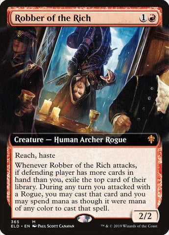 Robber of the Rich (Extended Art) [Throne of Eldraine]