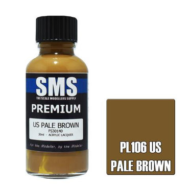 PL106 Premium Acrylic Lacquer US Pale Brown 30ml