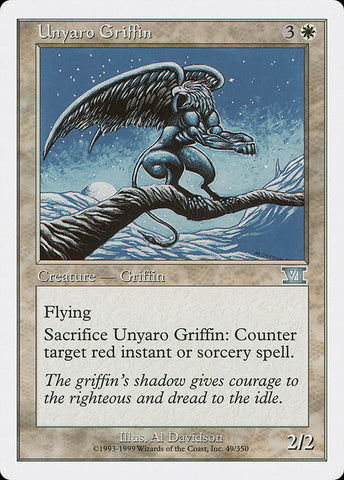Unyaro Griffin [Classic Sixth Edition]