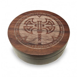 Dice Case Zebrawood Deluxe - Dwarven