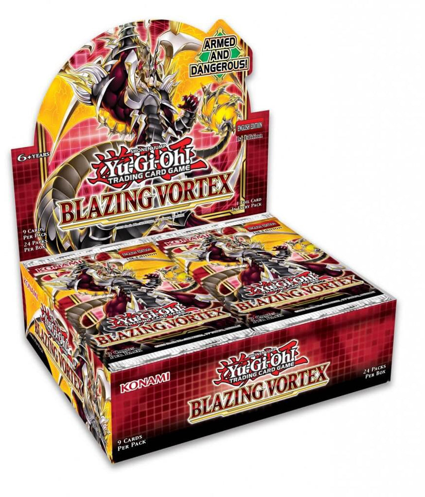 YuGiOh! TCG Blazing Vortex Booster Box (24 packs)