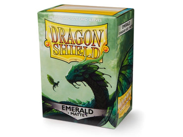 Sleeves - Dragon Shield - Box 100 - Matte Emerald