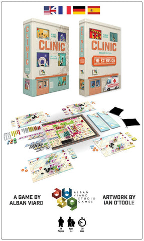 Kickstarter CliniC Deluxe + CliniC: The Extension