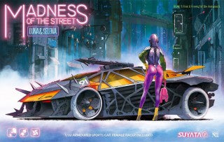 SUYATA MS-001 MADNESS OF THE STREETS - LUNA & SELENA PLASTIC MODEL KIT