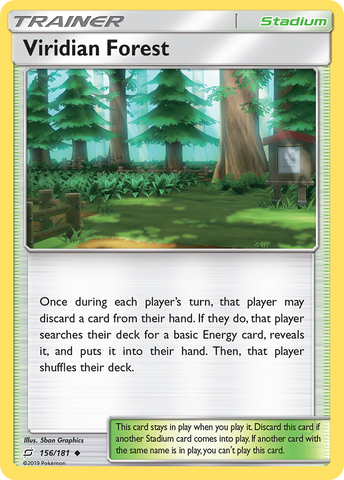 Viridian Forest (156/181) [Sun & Moon: Team Up]