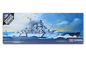 Academy 1/800 Battleship Bismarck (Static) 14218 Plastic Model Kit