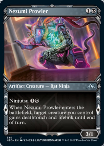Nezumi Prowler (Showcase Ninja) [Kamigawa: Neon Dynasty]
