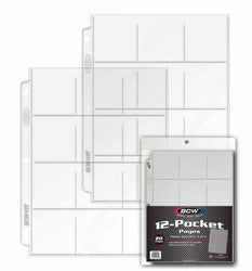 BCW 12 Pocket Pages (20 Pages Per Pack)