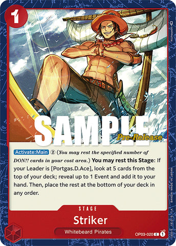 Striker [Pillars of Strength Pre-Release Cards]
