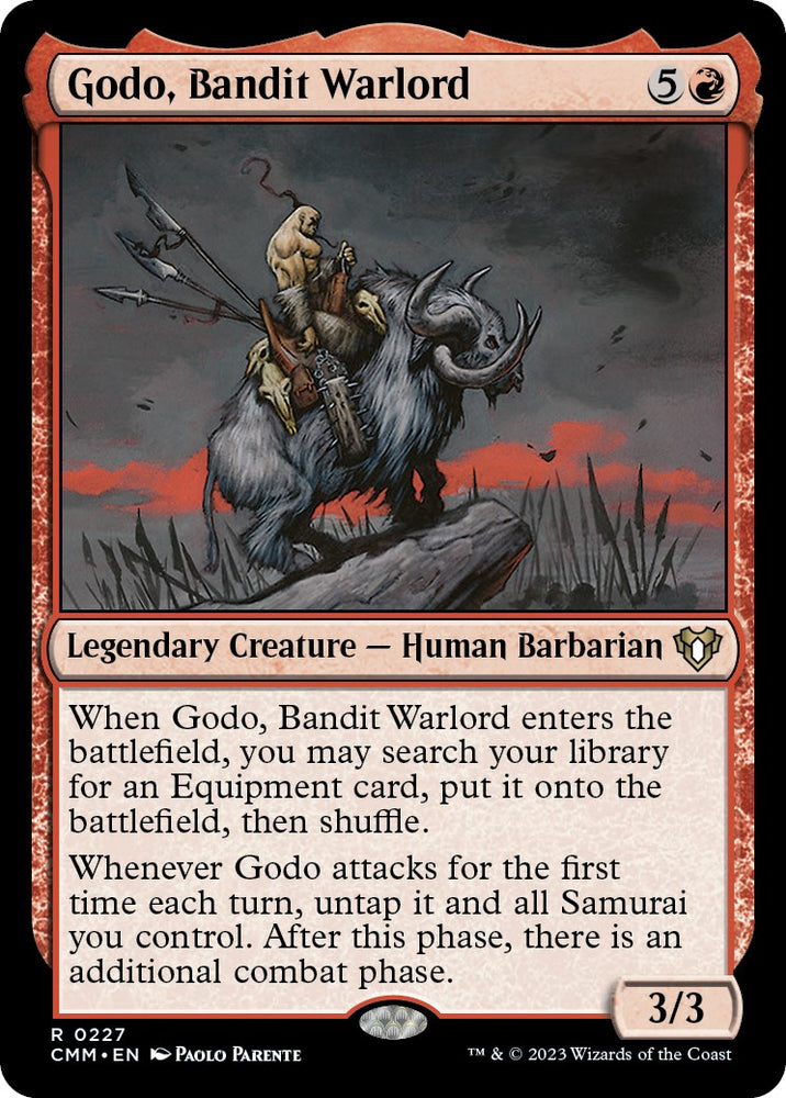 Godo, Bandit Warlord [Commander Masters]