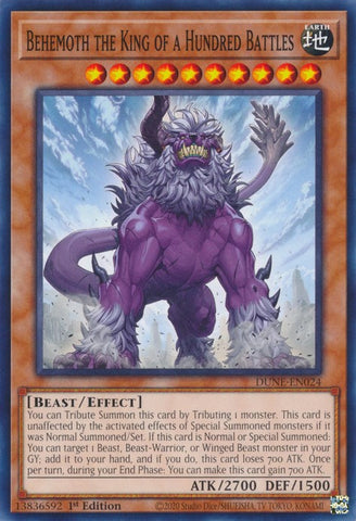 Behemoth the King of a Hundred Battles [DUNE-EN024] Common