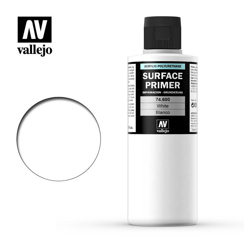 Vallejo Premium Colors - White Primer (60ml) - Everything Airbrush