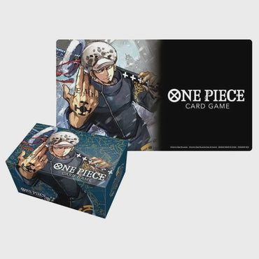 One Piece Card Game Playmat and Storage Box Set Trafalgar Law