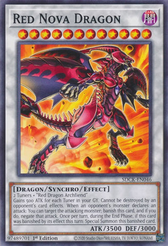 Red Nova Dragon [SDCK-EN046] Common