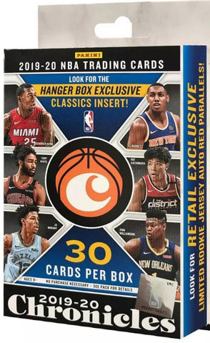PANINI 2019-20 Chronicles Basketball Hanger Box