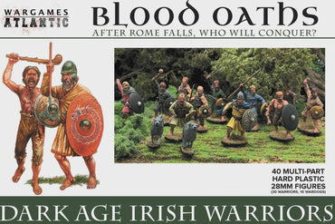Dark Age Irish Warriors - 30 28mm Dark Age Warriors - Wargames Atlanic