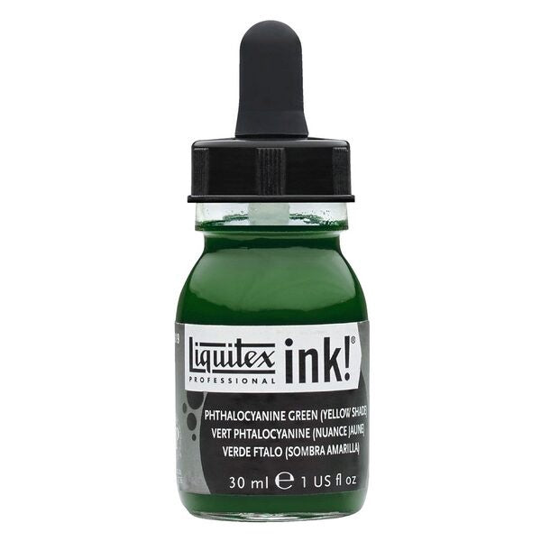 Liquitex Ink 30mL Phthalocyanine Green Yellow Shade