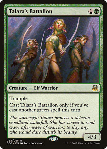 Talara's Battalion [Duel Decks: Mind vs. Might]