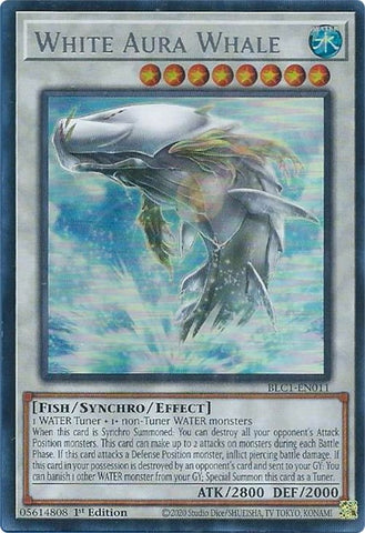 White Aura Whale (Silver) [BLC1-EN011] Ultra Rare