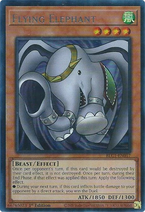 Flying Elephant (Silver) [BLC1-EN017] Ultra Rare