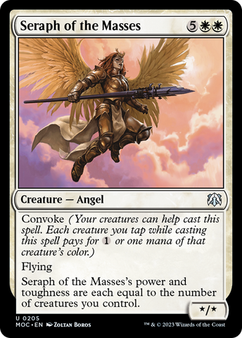 Seraph of the Masses [March of the Machine Commander]