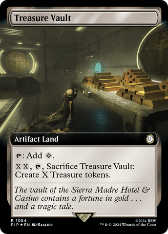 Treasure Vault (Extended Art) (Surge Foil) [Fallout]