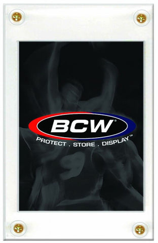 BCW Card Holder 4 Screw Recessed