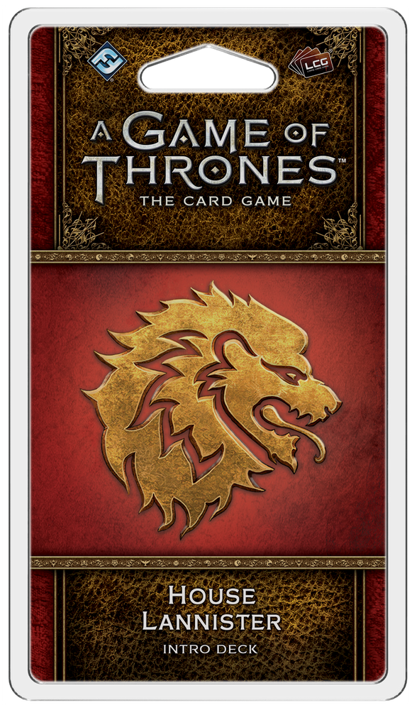 A Game of Thrones LCG House Lannister Intro Deck