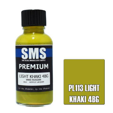 PL113 PREMIUM Acrylic Lacquer LIGHT KHAKI 4BG 30ML