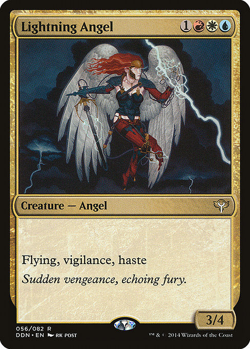 Lightning Angel [Duel Decks: Speed vs. Cunning]