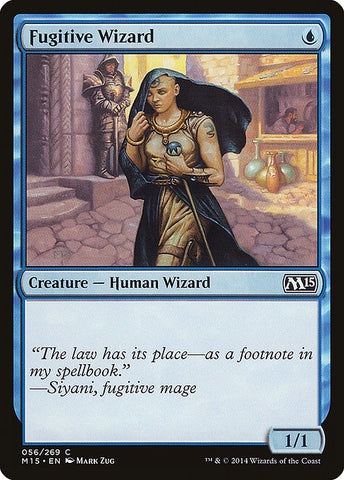 Fugitive Wizard [Magic 2015]