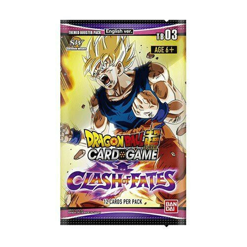 Dragon Ball Super Card Game Themed Booster 03 Clash of Fates