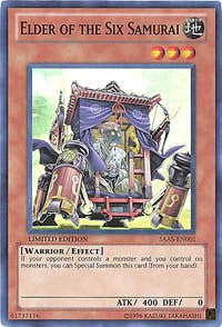 Elder of the Six Samurai [Samurai Assault] [SAAS-EN001]