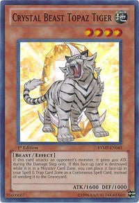Crystal Beast Topaz Tiger [Ra Yellow Mega Pack] [RYMP-EN043]