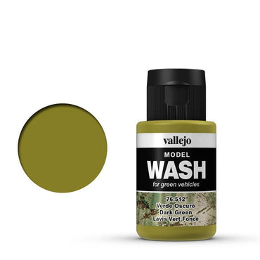 Vallejo 76512 Model Wash Dark Green 35 ml
