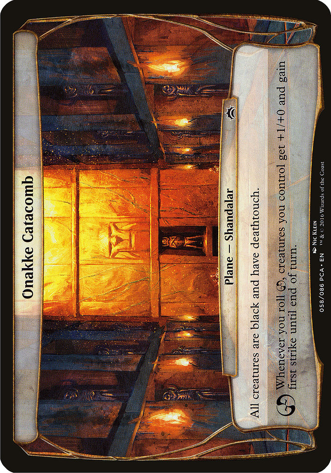 Onakke Catacomb [Planechase Anthology]